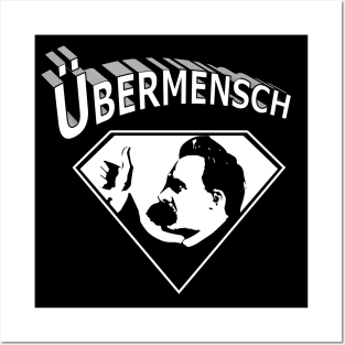 Nietzsche Ubermensch Posters and Art